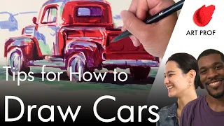 The Trick to Drawing Cars You Don't Know About