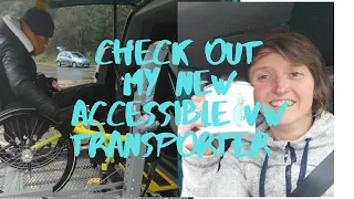 Check out my new wheelchair accessible VW Transporter (WAV)