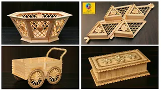 Handmade Basket, Wall Hanging Flower Vase, Desk Organizer, Jewelry Box | DIY Home Decoration Design