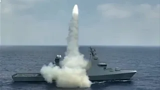 Israeli Navy Test-Fires Gabriel V Anti-Ship Missile From Sa’ar 6 Corvette