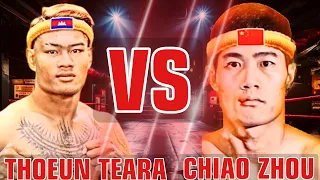 THOEUN TEARA VS CHIAO ZHOU #USA #CHINA #INDIA #JAPAN