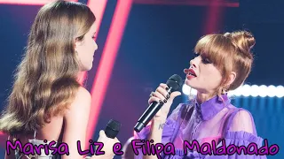 Marisa Liz e Filipa Maldonado no The Voice Portugal