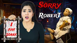 SORRY Robert - The Most Haunting Doll 💀 100% TRUE Horror Story of ROBERT The Doll 😰