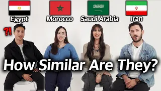 Can Middle Eastern Countries Understand Each Other? (Iran, Morrocco, Saudi Arabia, Egypt)