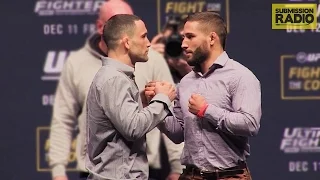 Ultimate Fighter 22 Finale: Frankie Edgar vs. Chad Mendes staredown