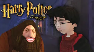 Man Shouts at Harry Potter on PS1 (Philosopher's Stone)