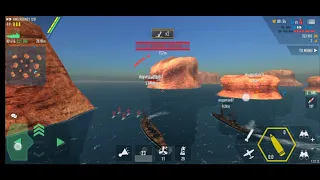 HMS Rodney In Action | Kill 6 | Battle of Warships