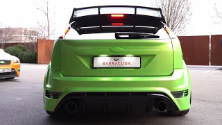 Ford Focus RS mit der 3 Zoll Sport Auspuffanlage von Friedrich. Sound pur