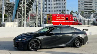 Lexus IS500 IMSA Hot Lap Experience Long Beach GP