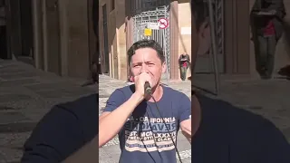 ESSE CANTOR DE RUA ARREBENTOU VEJA O QUE ACONTECEU