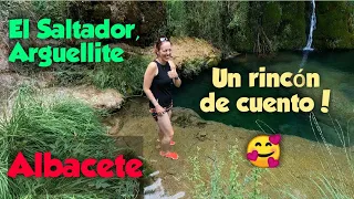 RUTA CIRCULAR a la CASCADA de El Saltador en Arguellite | Rutas de senderismo por Albacete