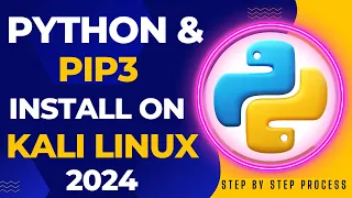 How to Install Python 3.12.1 on Kali Linux 2024 | PIP3 Install in Kali Linux |  process of python