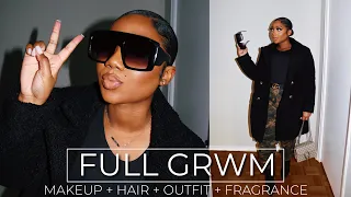 FULL GRWM: Makeup + Hair + Outfit + Fragrance | GIVEAWAY IS CLOSED!!! | Tamara Renaye