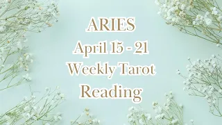 ARIES - 🦋 Peaceful Transition!! ✨️ Weekly Tarot Reading for April 15 - 21🪄