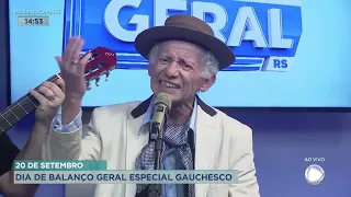 DANIEL BRASIL NO BALANSO GERAL IMPROVISANDO NO DIA DO GAUCHO 20 SETEMBRO 2023