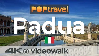 Walking in PADUA / Italy - Old Town to Prato della Valle - 4K 60fps (UHD)