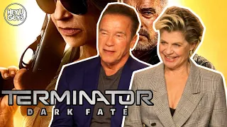 Arnold Schwarzenegger & Linda Hamilton Interview - Terminator: Dark Fate