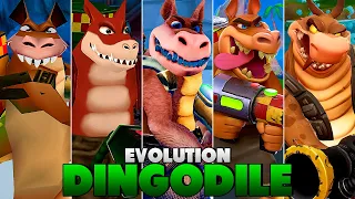 Evolution of Dingodile in Crash Bandicoot Games (1998 - 2023)