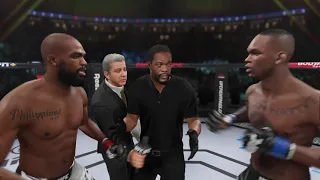 Jon Jones Vs Israel Adesanya UFC 4 (HARD)