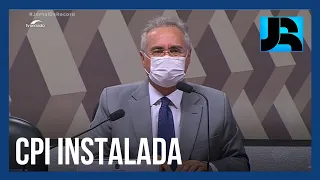 Senadores Omar Aziz e Renan Calheiros são confirmados presidente e relator da CPI da Pandemia