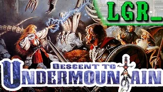 LGR - Descent To Undermountain - DOS PC Game Review