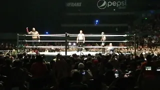 Roman Reigns vs Rey Mysterio "ehhh puto" chant - WWE SuperShow CDMX 22/07/2023