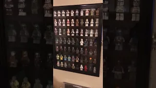 Lego Star Wars Minifigure Collection Displayed