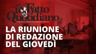 La riunione di redazione in diretta streaming