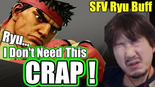 [SFV Update] Daigo Getting Emotionally Unstable with Ryu's Buffs "I DON'T NEED THIS CRAP!" [Daigo]