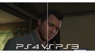 GTA 5 - PS4 vs PS3 Gameplay & Graphics Comparison [Cutscenes & Gameplay]