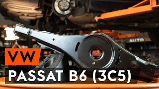 Как заменить задний рычаг подвески VW PASSAT B6 (3C5) [ВИДЕОУРОК AUTODOC]