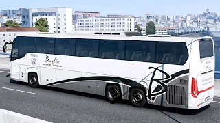 New Scania Touring Hd | Ets 2 Bus Mod 1.45 Gameplay