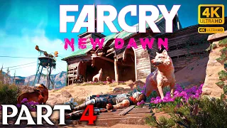 Far Cry New dawn Stealth kills outpost liberation Undetected 4k Gameplay