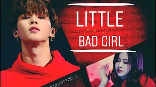 💜Jirose💜 Rose (blackpink) & Jimin (bts) • little bad girl •