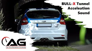 Bull-X Tunnel Sound - Acceleration - Ford Focus ST MK3