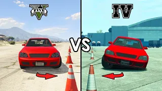 GTA 5 vs GTA 4 - Cual tiene mejor conducción?