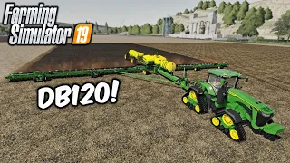 John Deere DB120 Preview! (By JHHG Modding) | Farming Simulator 19