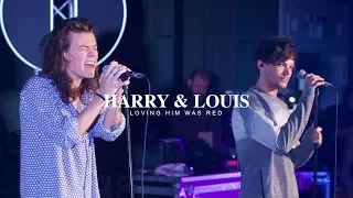 harry & louis | loving him was red