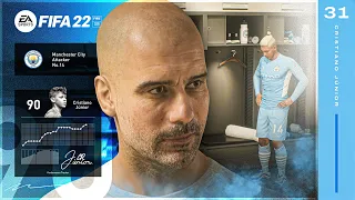 PEP Hates CRISTIANO JR?! INSANE Cup Final! - FIFA 22 My Player Career Mode #31