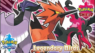 Pokémon Sword & Shield - Galarians Legendary Birds Battle Music (HQ)