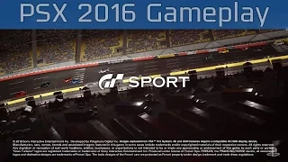 Gran Turismo Sport - PSX 2016 Gameplay [HD 1080P/60FPS]