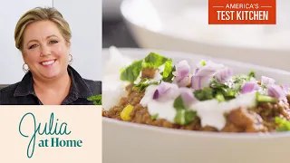 How to Make Southwestern Chili with Black Beans and Chipotle | Julia at Home