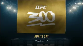 UFC 300 Pereira vs Hill - OFFICIAL TRAILER - MUSIC (Original Audio)