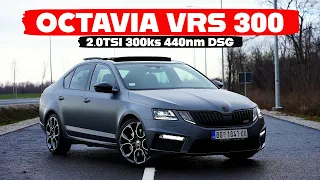 300 KONJA iz 2.0 MOTORA // Test Škoda Octavia VRS 2.0TSI