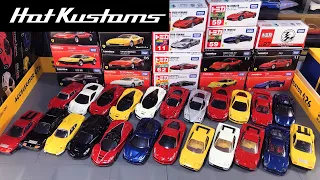 All Tomica Ferrari Showcase