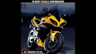 Top 10 Best SuperBikes In India 🏍️ | 1000CC | Mr Unknown Facts | #shorts