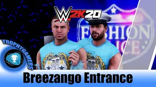 WWE 2K20 Breezango Entrance Cinematic (Tag Team)