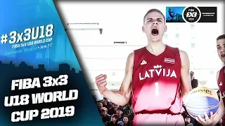 Georgia v Latvia | Men’s Full Game | FIBA 3x3 U18 World Cup 2019