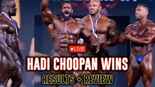 LIVE 🔴 HADI CHOOPAN WINS 2022 Mr Olympia | Post Show REACT... What now for Big Ramy?