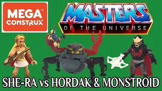 Mega Construx Masters Of The Universe She-Ra vs Hordak & Monstroid Review